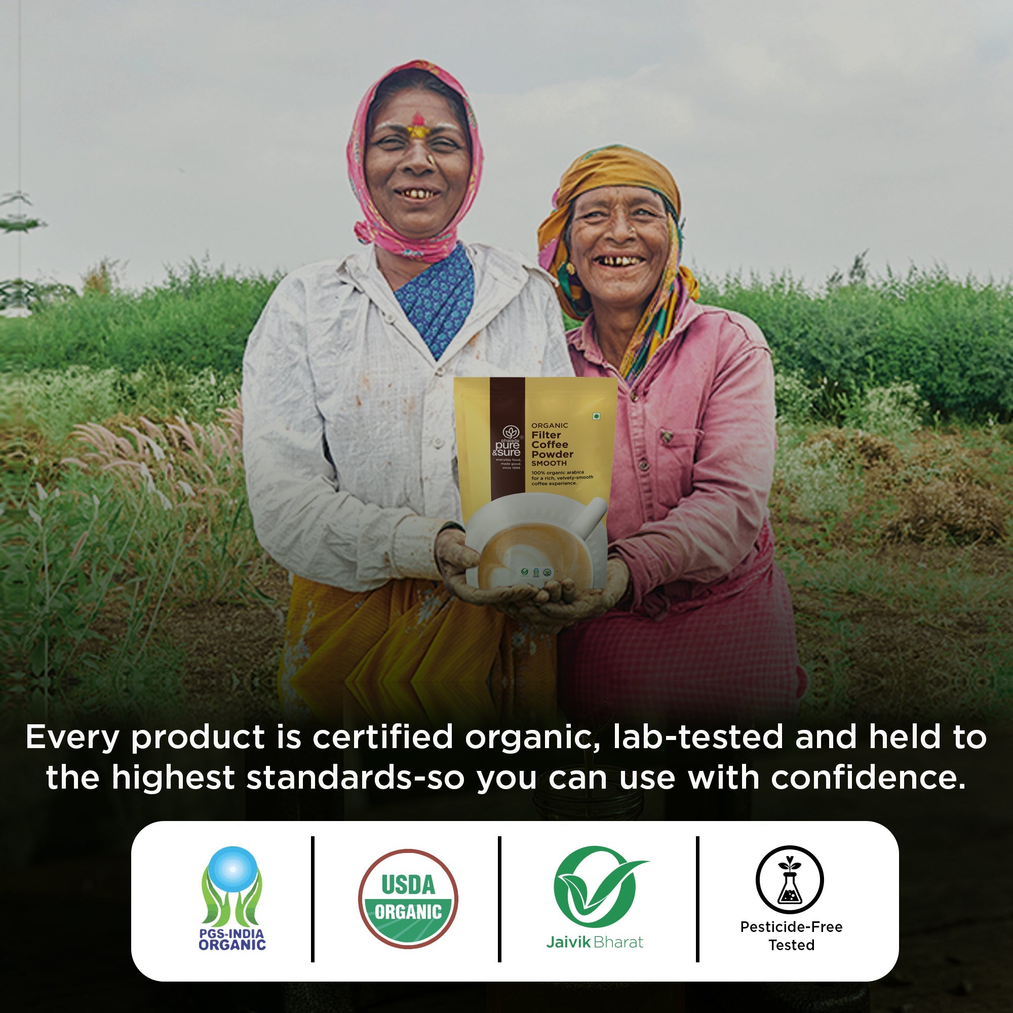 Pure & Sure Organic Coffee Smooth