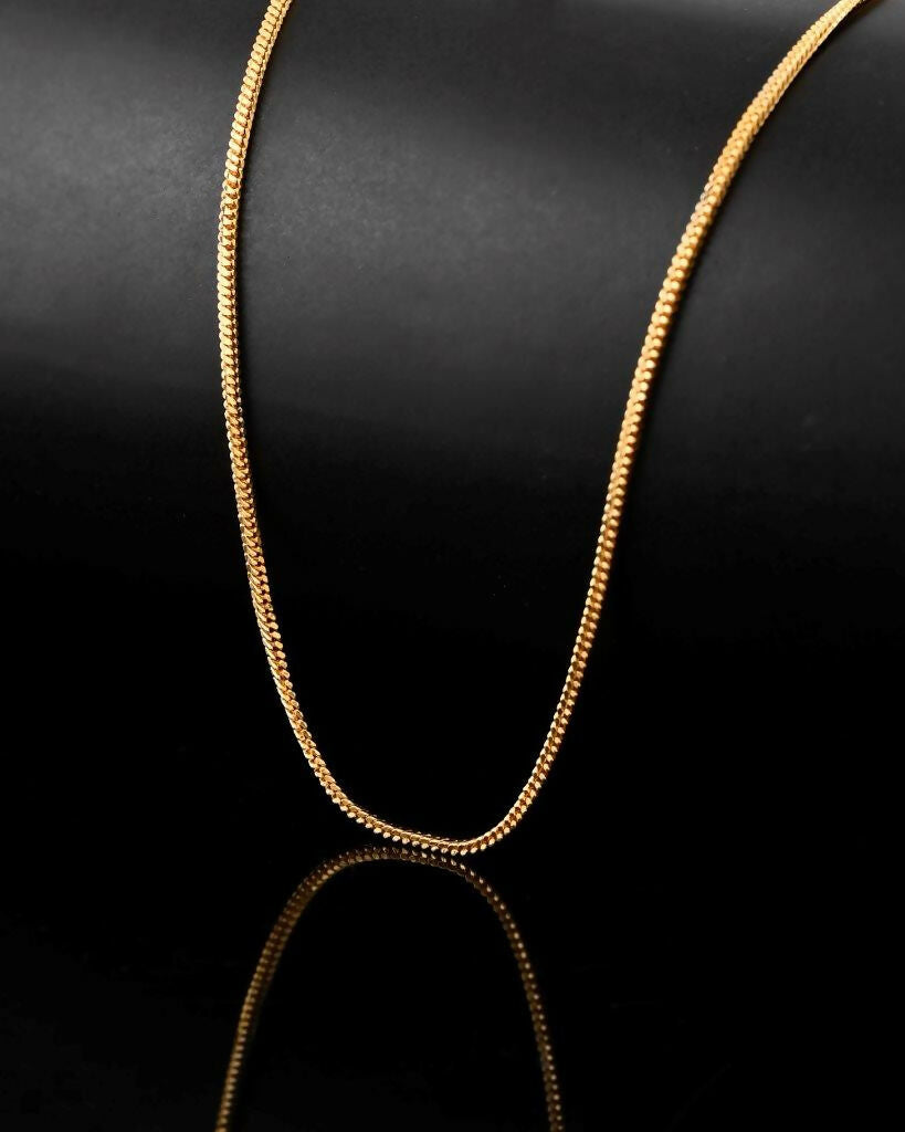 VOJ Gold Plated Snake Chain For Women - Distacart