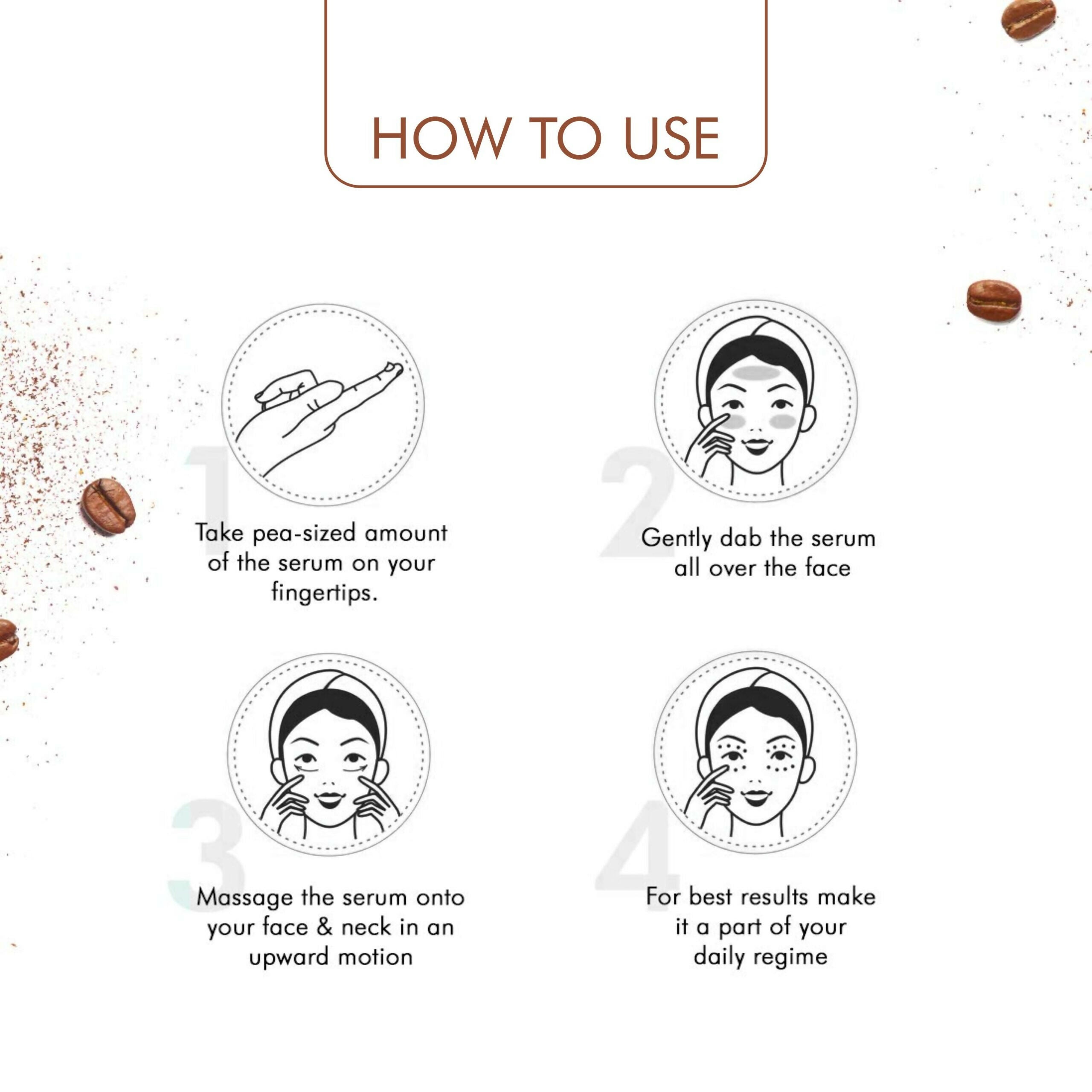 Dravida Organics Coffee Hydrating Face Serum - Dista
