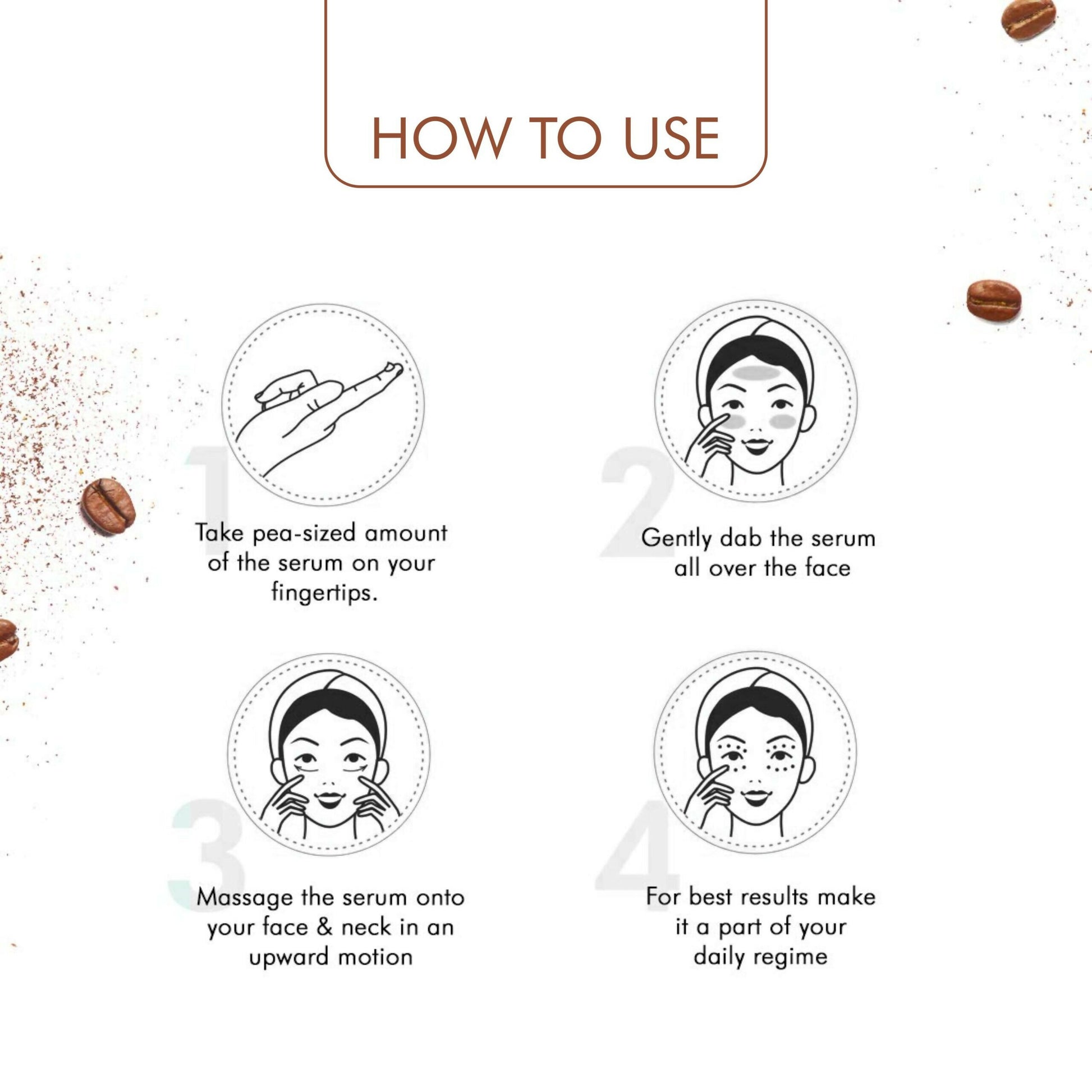 Dravida Organics Coffee Hydrating Face Serum - Dista