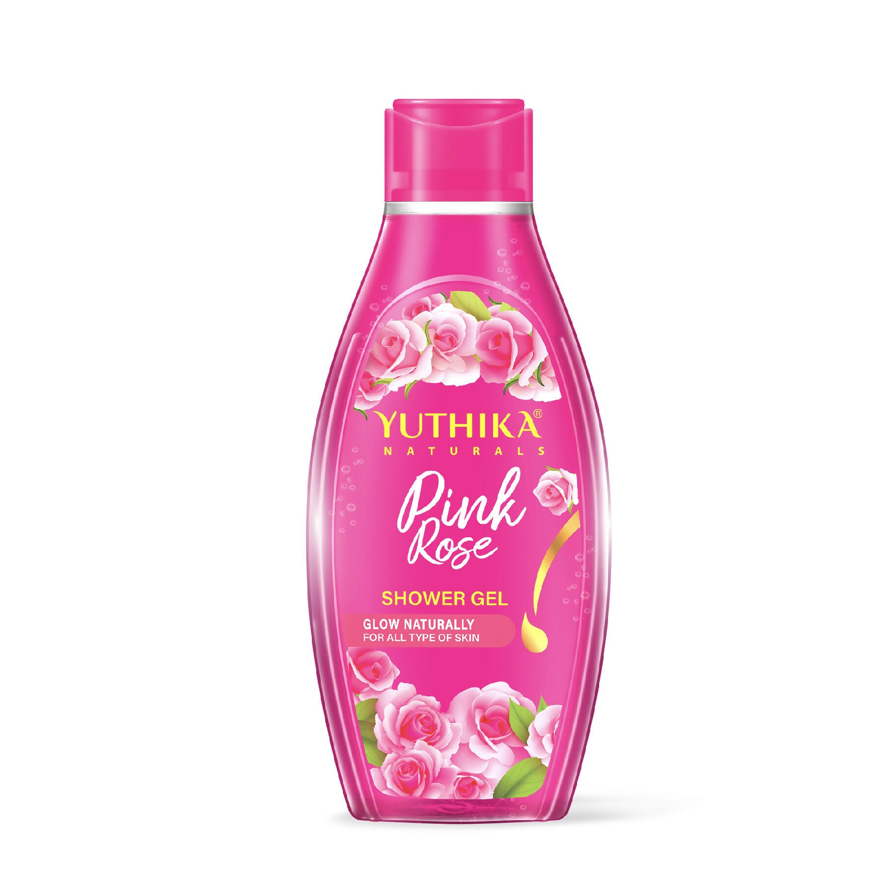 Yuthika Pink Rose Body Wash Shower Gel - Distacart