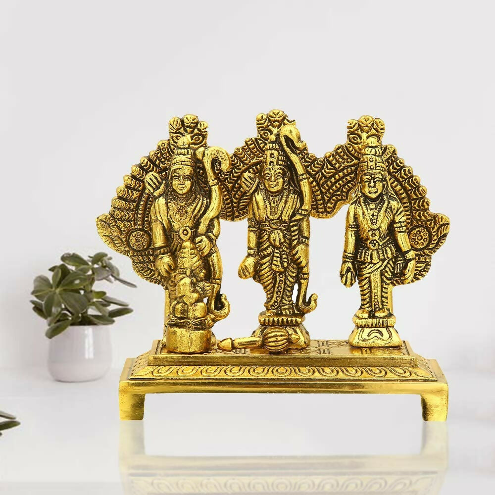Craftam Metal Shri Ram Darbar With Hanuman Ji - Distacart