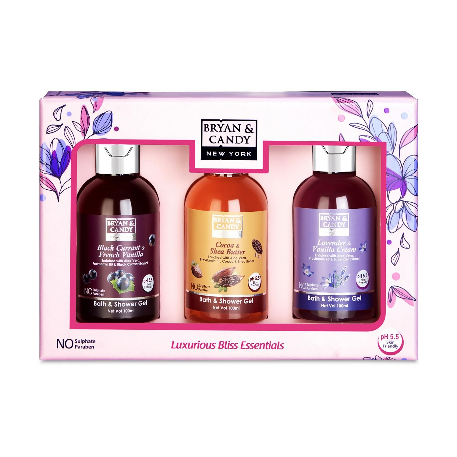 Bryan & Candy Luxurious Bliss Essential Shower Gel Combo Kit - Distacart