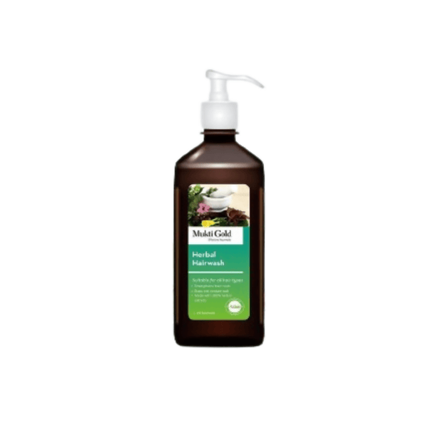 Axiom Mukti Gold Herbal Hairwash (Dispenser) - Distacart