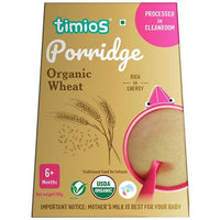 Thumbnail for Timios Organic Wheat Porridge - Distacart