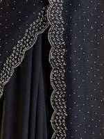 Thumbnail for kasee Beads and Stones Silk Blend Saree - Distacart