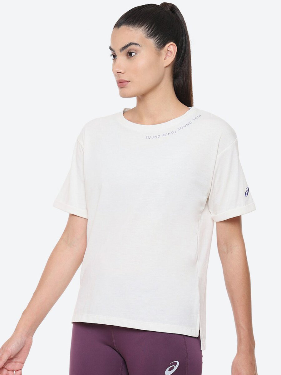 ASICS Training Core Relaxed Graphic Round Neck T-Shirt - Distacart