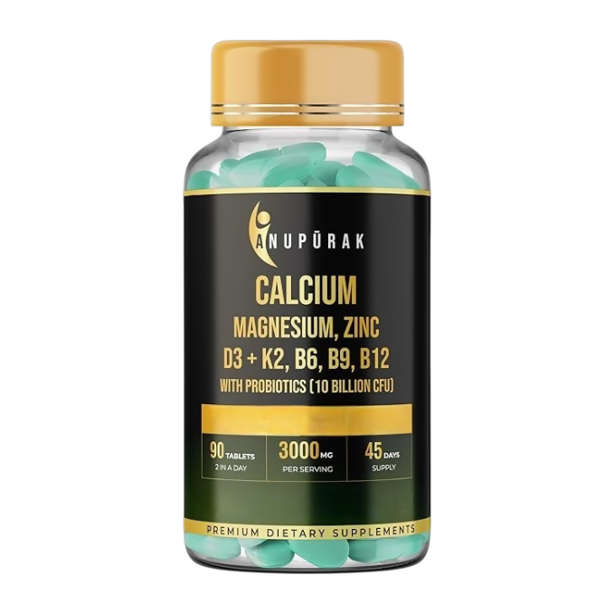 Anupurak Calcium and Vitamin D3 Tablets - Distacart