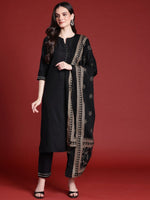 Thumbnail for Anouk Gotta Patti Kurta with Trousers & Dupatta
