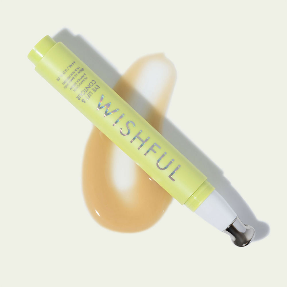 Wishful By Huda Beauty Eye Lift & Contour 1% Bakuchiol & Peptide Serum Refill - Korean Skincare - Distacart