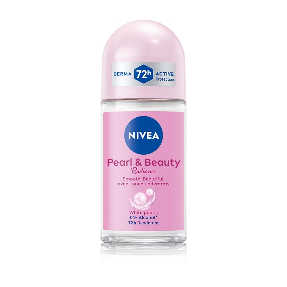 Nivea Deodorant Roll On Pearl & Beauty Radiance For Eventoned Smooth & Beautiful Underarms - Distacart