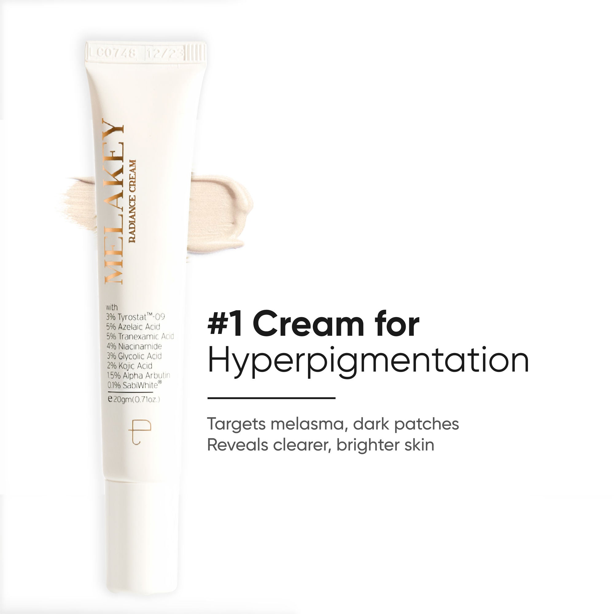 Personal Touch Melakey Radiance Cream With Azelaic Acid For Hyperpigmentation & Youthful Skin