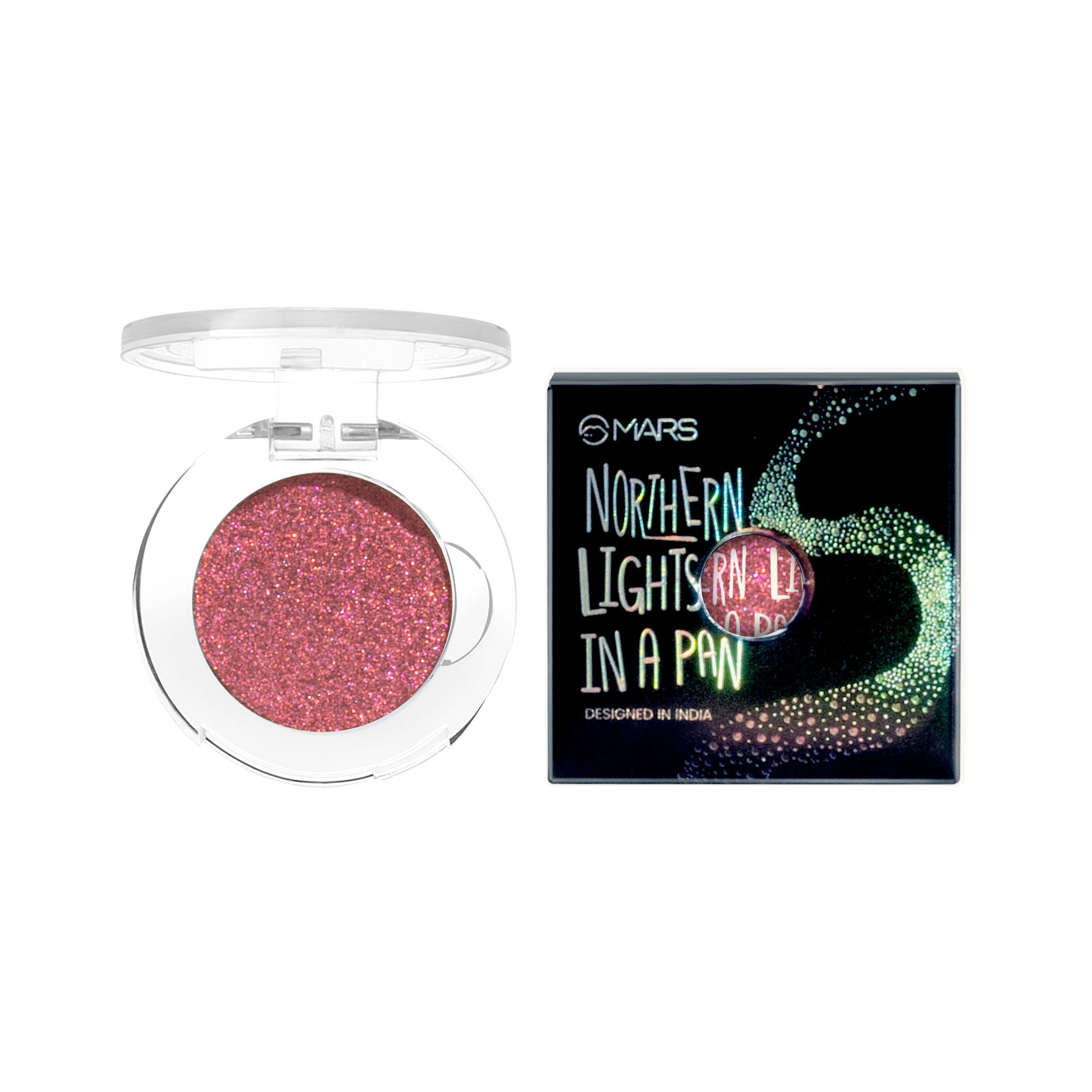 MARS Cosmetics Northern Lights In A Pan Eyeshadow Palette - 03 Finland Flash - Distacart