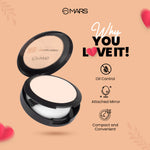 Thumbnail for MARS Cosmetics HD Mattifying Compact Powder - 01-Icing