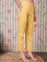 Thumbnail for Ode by House of Pataudi Bandhani Printed Pure Cotton Kurta with Trousers & Dupatta - Distacart