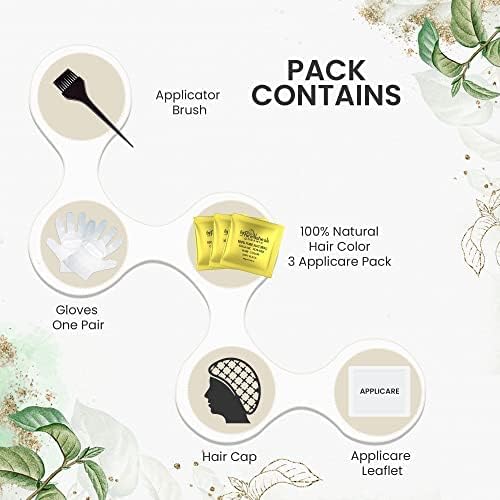 byPureNaturals Organic Pure Natural Powder Hair Color - 2N Soft Black - Dista