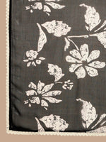 Thumbnail for Anouk Floral Printed Empire Thread Work Kurta with Trousers & Dupatta