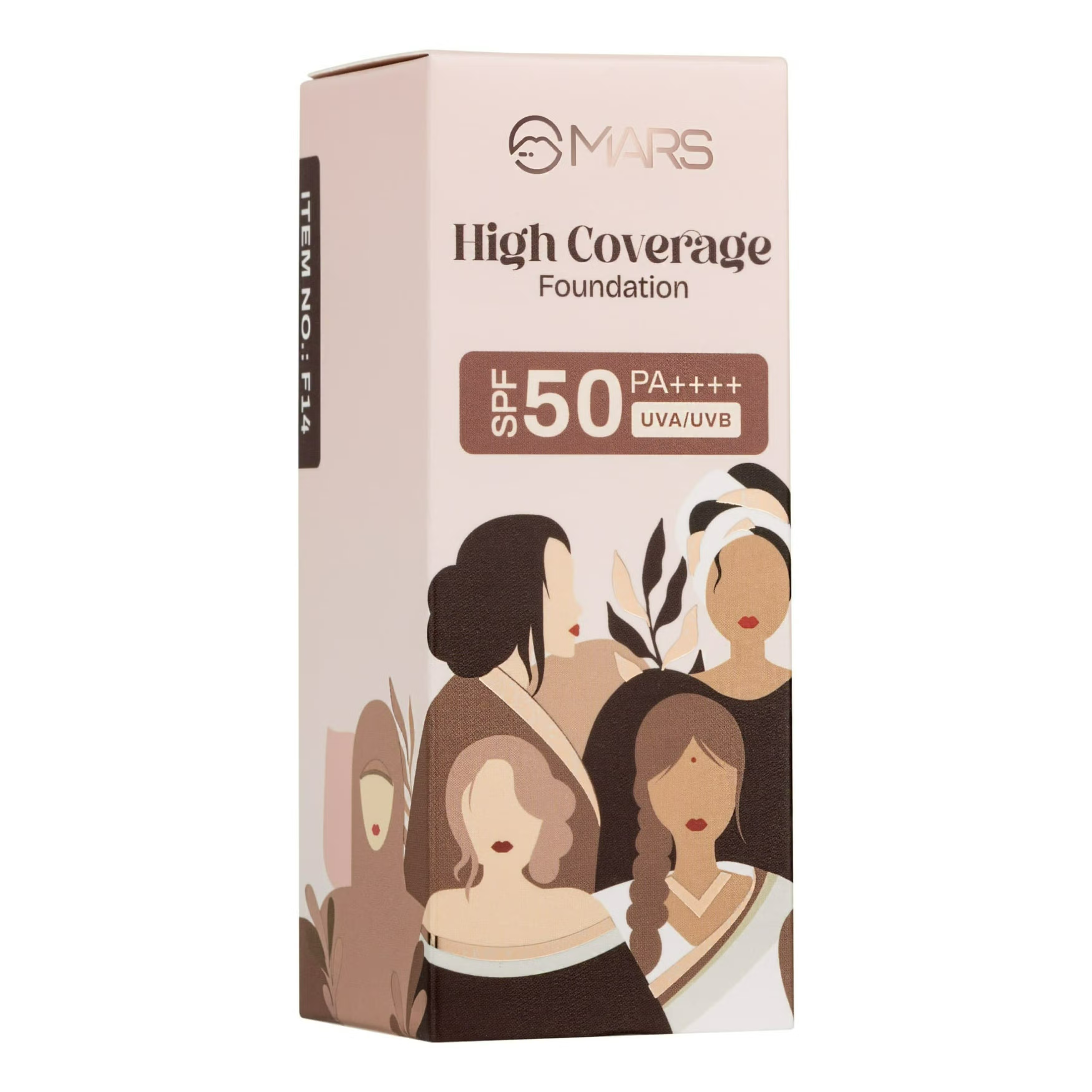 MARS Cosmetics SPF50 PA++++ High Coverage Liquid Foundation - 2