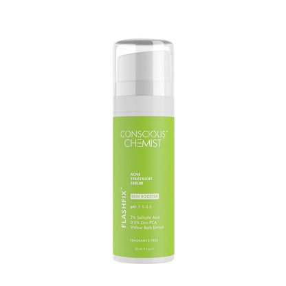 Conscious Chemist Flashfix Salicylic Acne Serum - Distacart