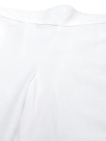 Thumbnail for Juniper Women's White Solid Cotton Flex Dhoti Style Pants - Distacart