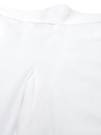Thumbnail for Juniper Women's White Solid Cotton Flex Dhoti Style Pants