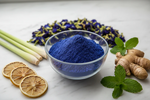 Thumbnail for VedaRasa Blue Tea Powder - Distacart
