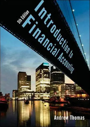 An Introduction To Financial Accounting - Andrew Thomas