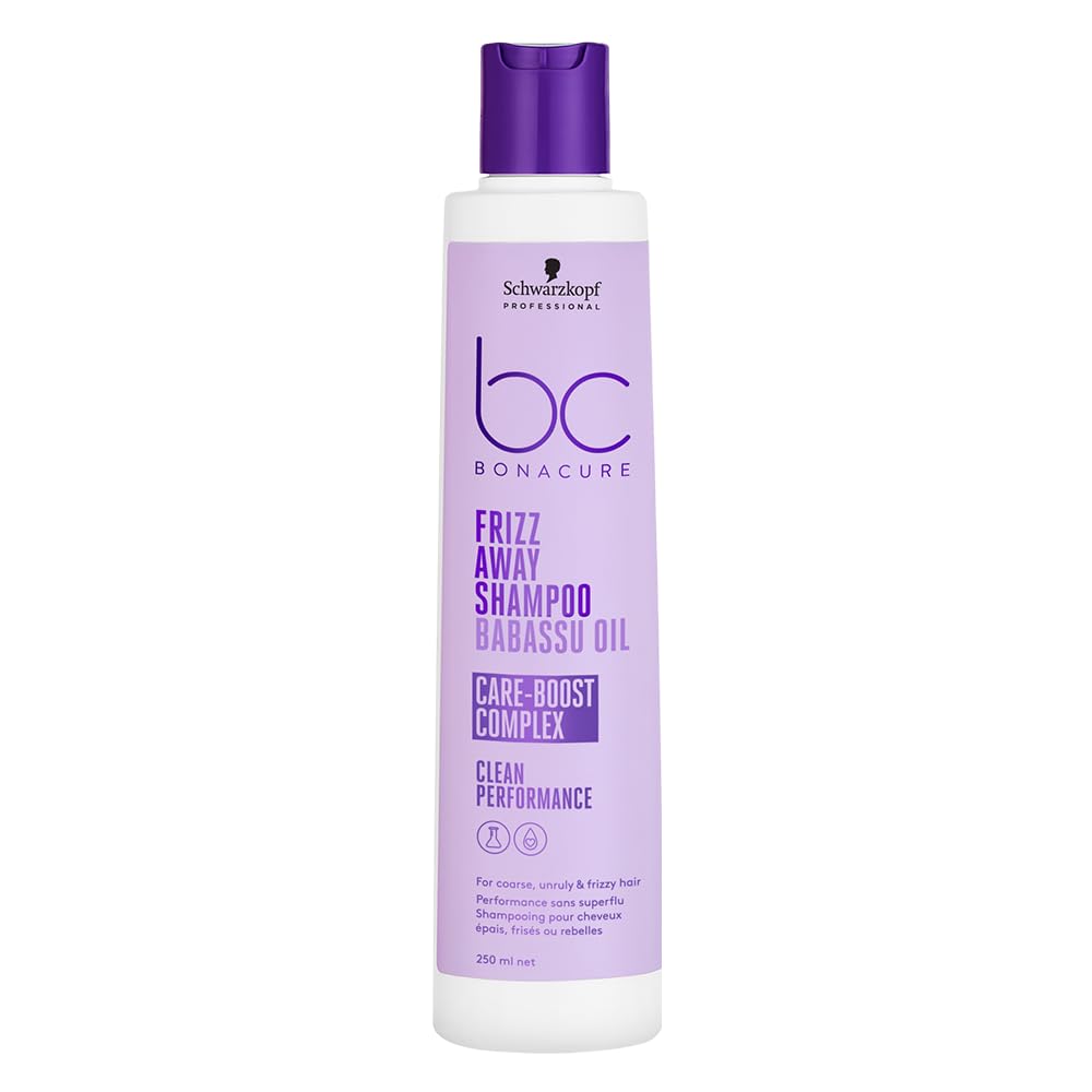 Schwarzkopf Professional Bonacure Frizz Away Shampoo With Babassu Oil - Distacart