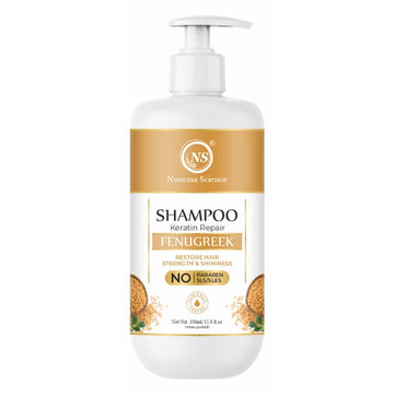 Nuerma Science Keratin Repair Fenugreek (Methi) Shampoo for Hair Fall & Dandruff Control - Distacart