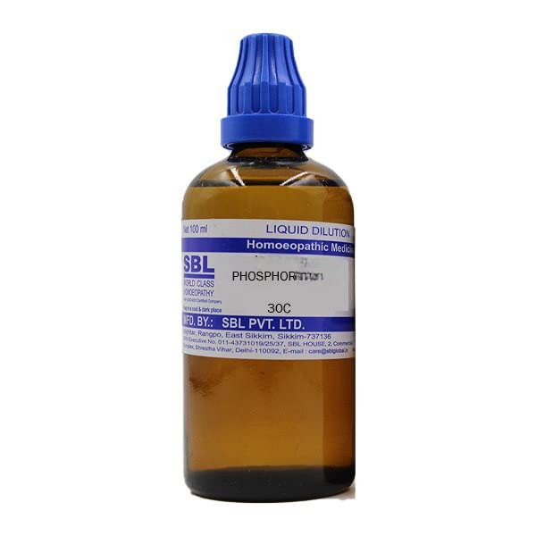 SBL Homeopathy Phosphorus Dilution - Distacart