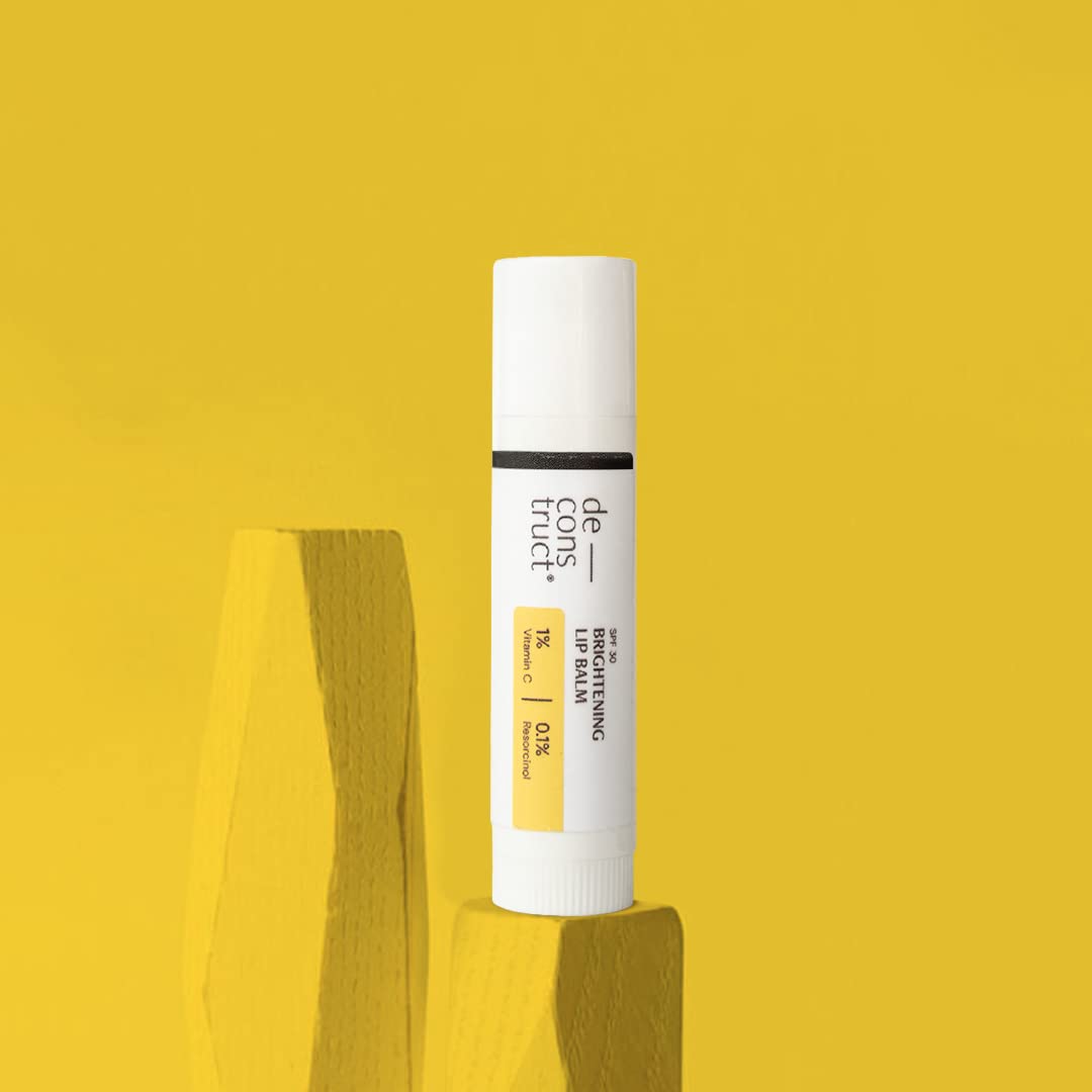 Deconstruct Brightening Lip Balm with SPF 30 - For Dark, Pigmented, Dry, Flaky Lips - Distacart