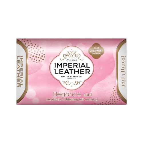 Cussons Imperial Leather Soap 125 g Elegance bathing bar, rich creamy lather, long-lasting fragrance