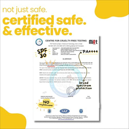 TuCo Intelligent Kids 2-in-1 Saffron Face Cream Plus Sunscreen For Sun Protection And Glow - Distacart