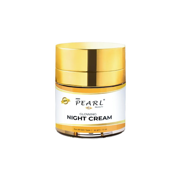 ARM Pearl Glowing Night Cream For Men And Women - Distacart