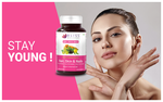 Thumbnail for bliss welness hair skin nails veg tablet