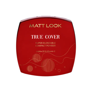 Matt Look True Cover Super Blendable Compact Powder - Ivory Rose