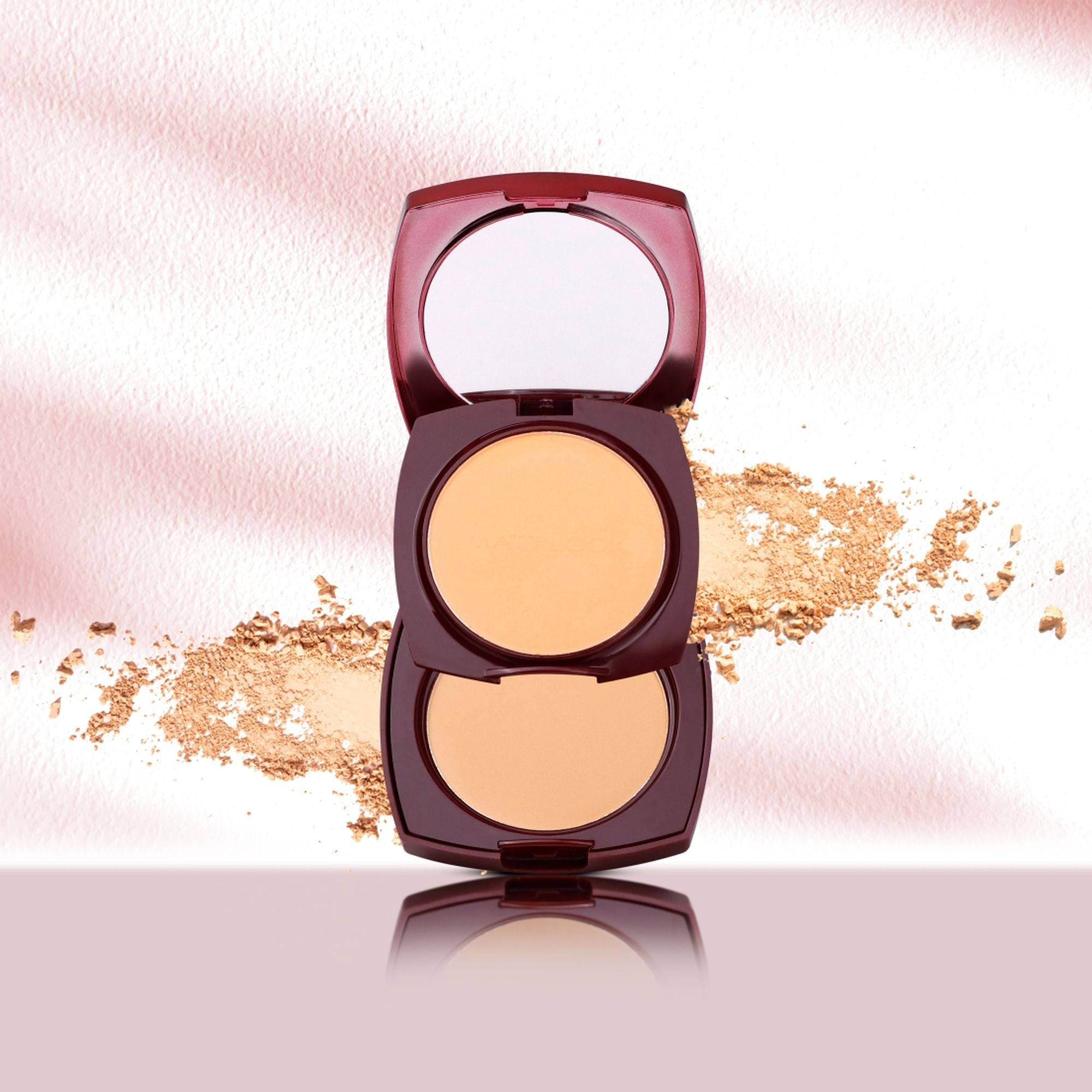 Matt Look True Cover Super Blendable Compact Powder - Almond Beige - Distacart