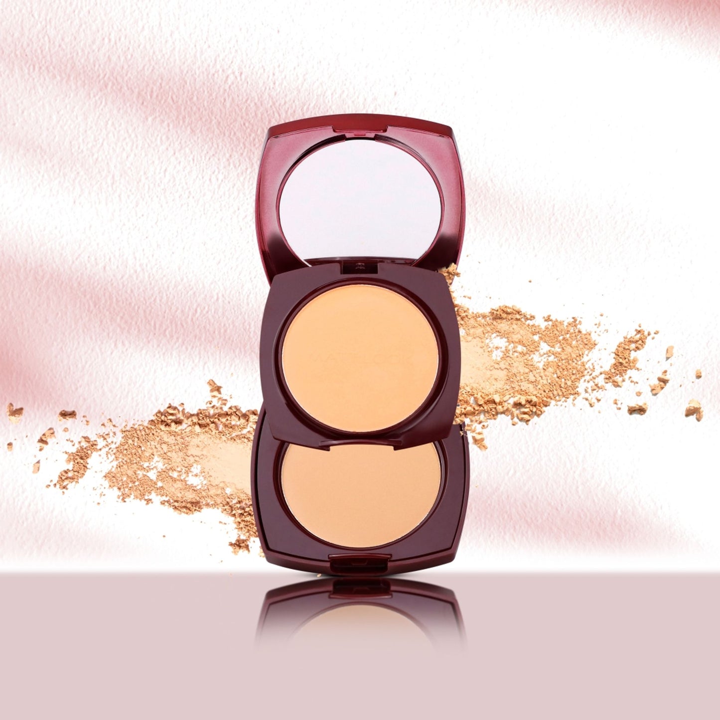 Matt Look True Cover Super Blendable Compact Powder - Almond Beige - Distacart
