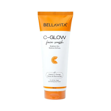Bella Vita C-Glow Vitamin C Face Wash Brightening Formula for Men and Women,100 ml - Distacart