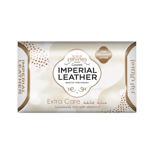 Cussons Imperial Leather Soap 125 g Extra Care bathing bar, rich creamy lather, long-lasting fragrance