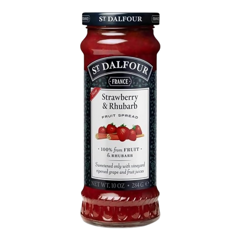 ST. DALFOUR Strawberry & Rhubarb Fruit Spread - Dista