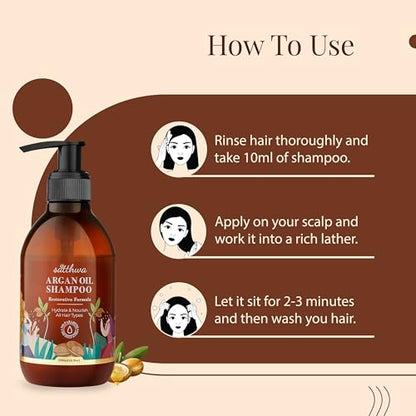 Satthwa Moroccan Argan Oil Shampoo - Distacart