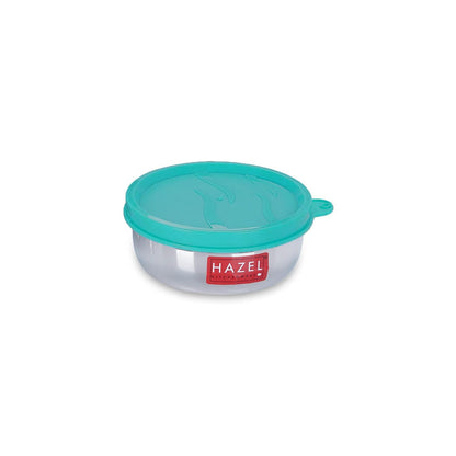 HAZEL Stainless Steel Airtight Containers for Kitchen Storage | Set of 2-150ML Each - Dista