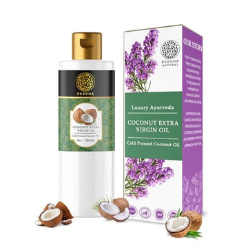 Buddha Natural Cold Pressed Virgin Coconut Oil - For Skin, Hair And Baby Care Hair Oil - Distacart