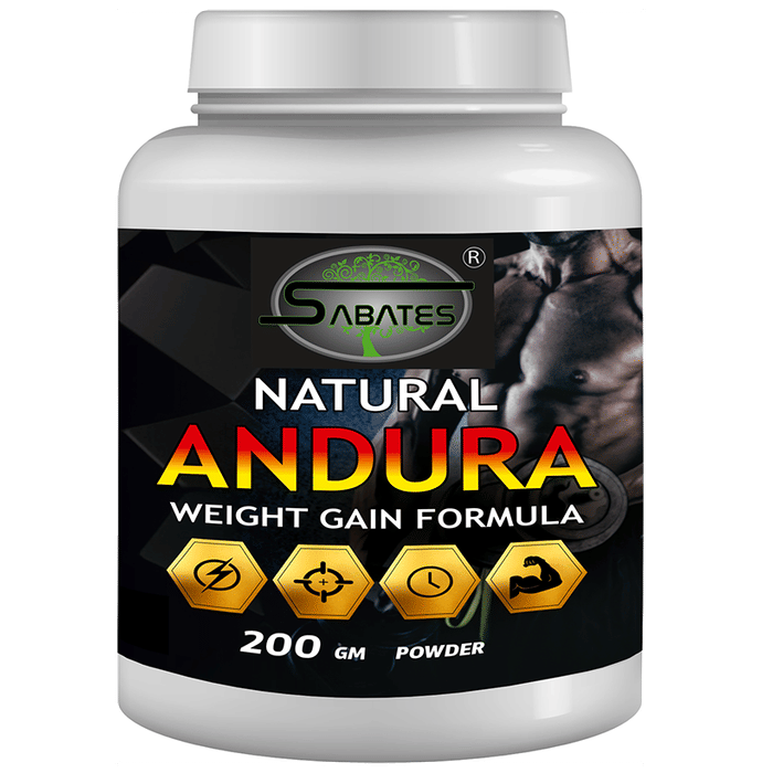 Sabates Natural Andura Weight Gain Powder