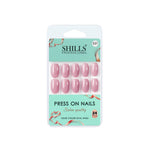 Thumbnail for shills professional reusable press on nails oval spn531