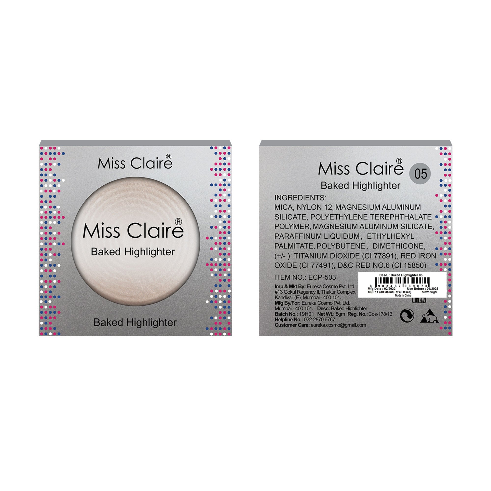 Miss Claire Baked Highlighter - 5