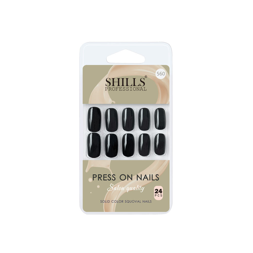 shills professional reusable press on nails square spn560