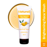 Thumbnail for Naturali Daily Brightening Face Wash with Golden Orange & Liquorice Extarct That Improves Skin Brightness 100ml