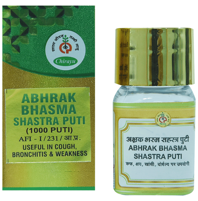 Chirayu Abhrak Bhasma Shastra 1000 Putti